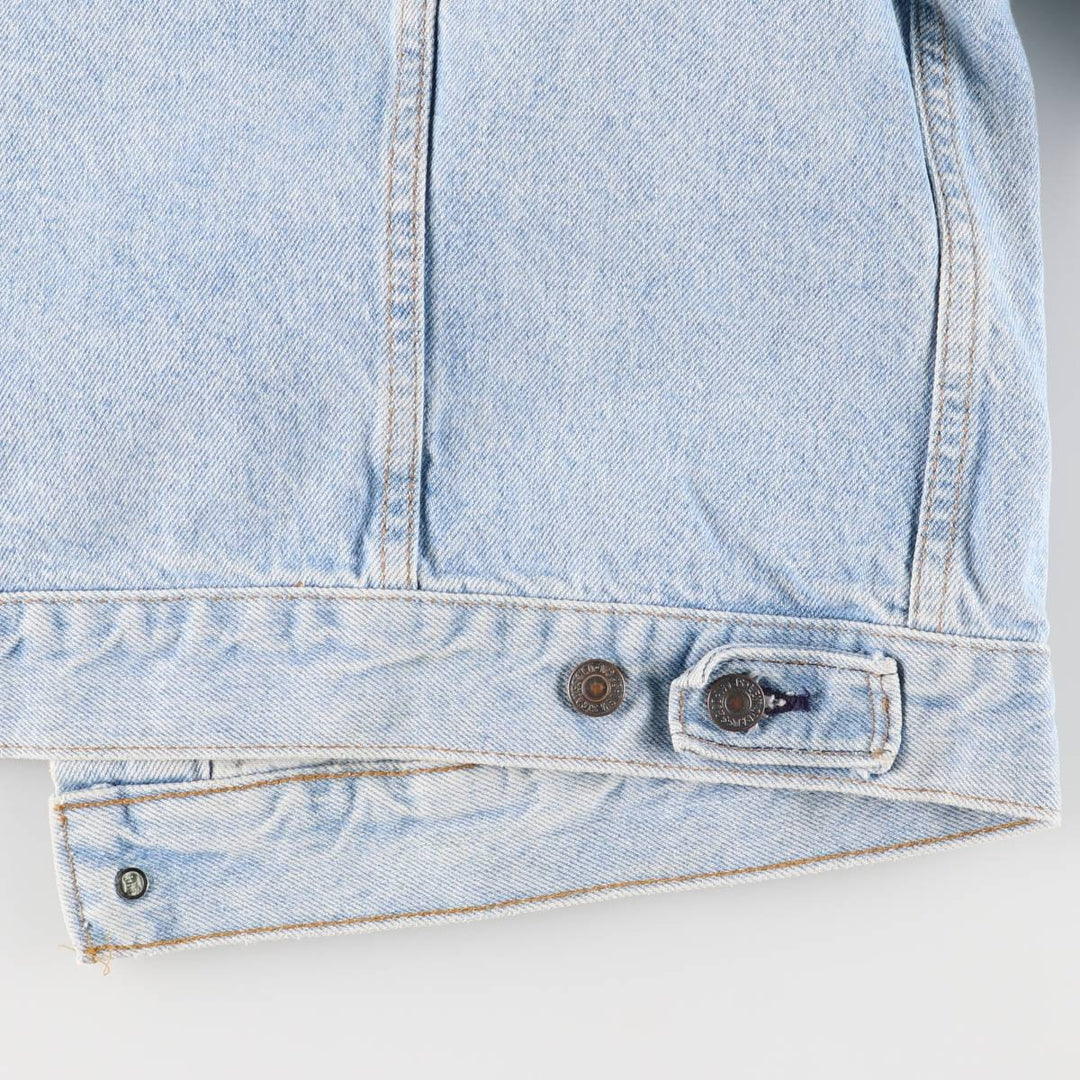 90'S Levi's 73549-0214 Denim Jacket, Made in USA, Men's XXL, Vintage cotton blue type Vintage Second Hand