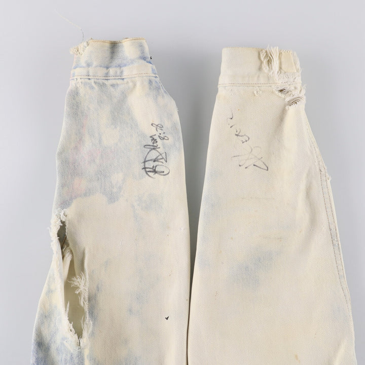 Vintage 1980'S Levi's 70506-0214 Custom Denim Jacket, Made in USA, Men's Size L unclear blue type Vintage Second Hand