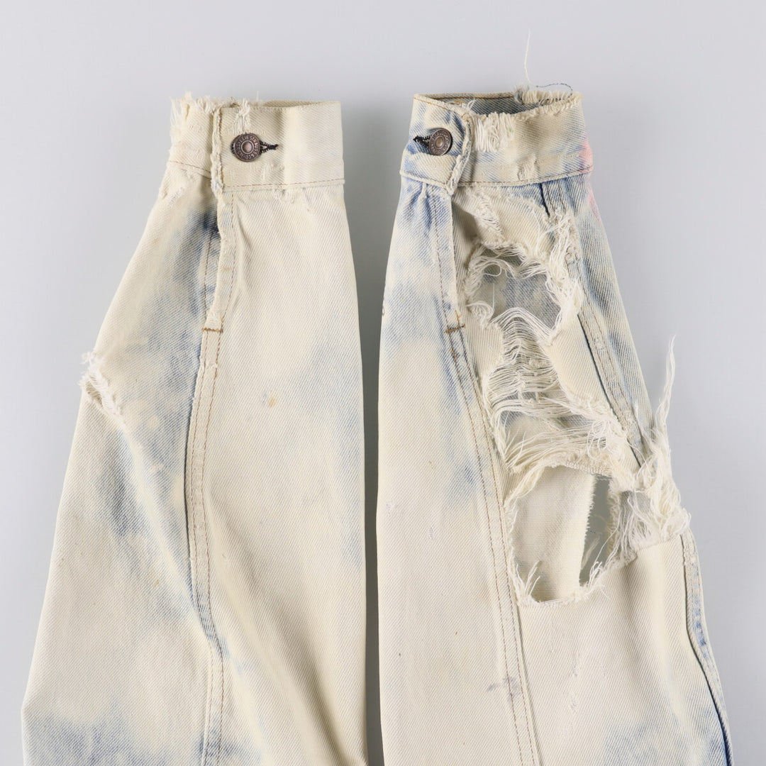 Vintage 1980'S Levi's 70506-0214 Custom Denim Jacket, Made in USA, Men's Size L unclear blue type Vintage Second Hand