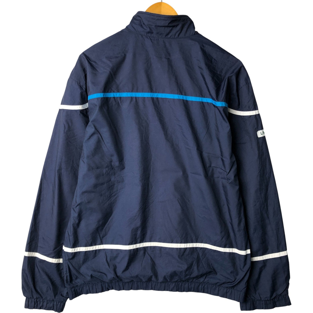 Lacoste Windbreaker 4 Men's Size M polyester navy blue type Vintage Second Hand