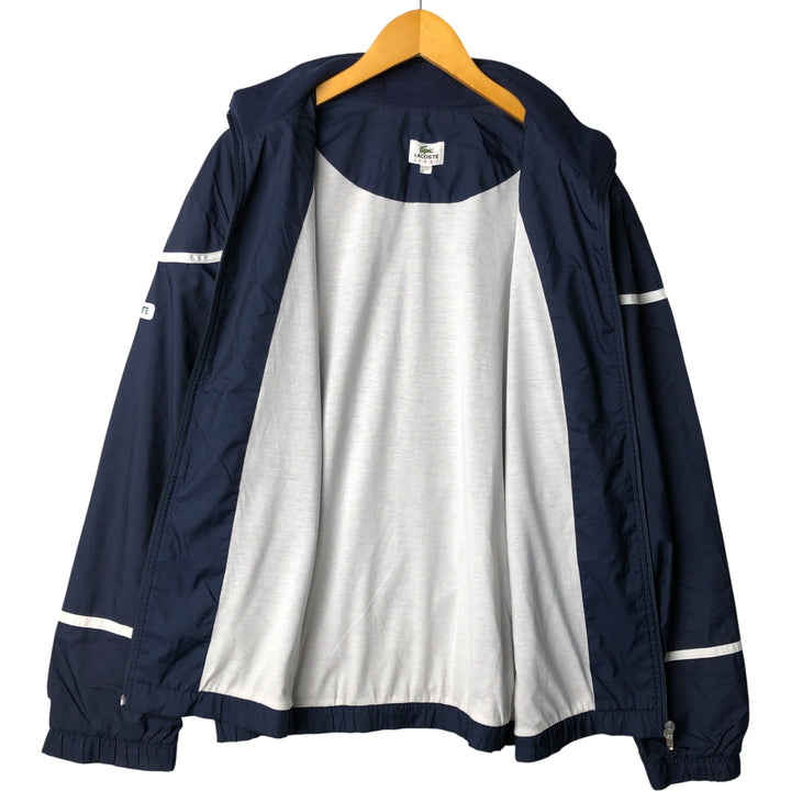 Lacoste Windbreaker 4 Men's Size M polyester navy blue type Vintage Second Hand