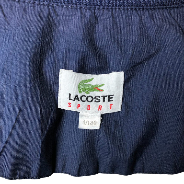 Lacoste Windbreaker 4 Men's Size M polyester navy blue type Vintage Second Hand