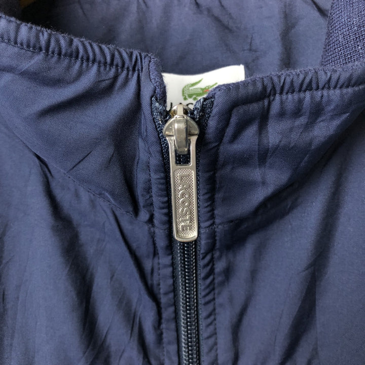 Lacoste Windbreaker 4 Men's Size M polyester navy blue type Vintage Second Hand