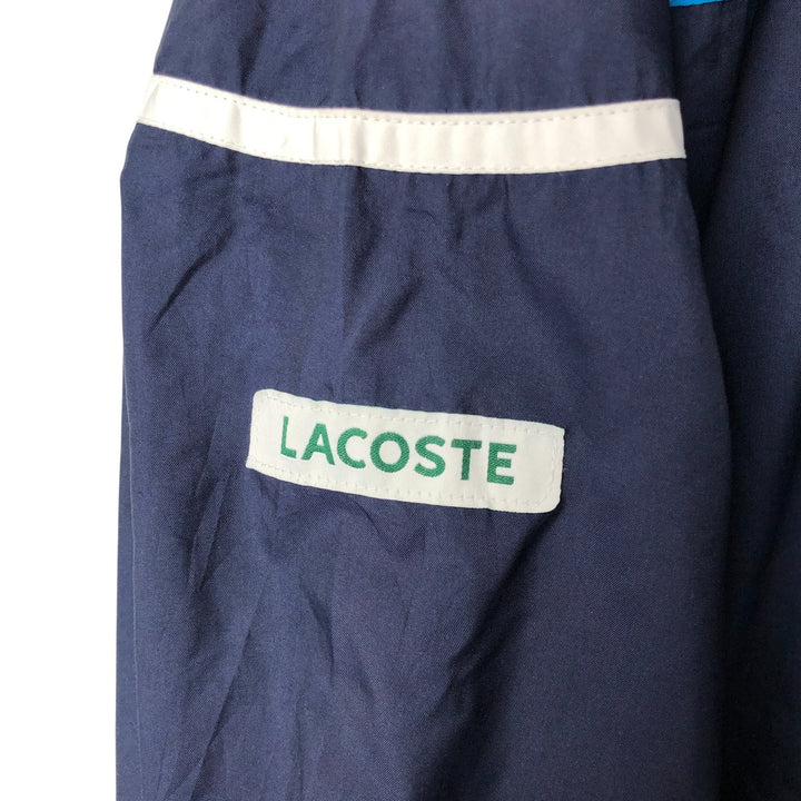 Lacoste Windbreaker 4 Men's Size M polyester navy blue type Vintage Second Hand