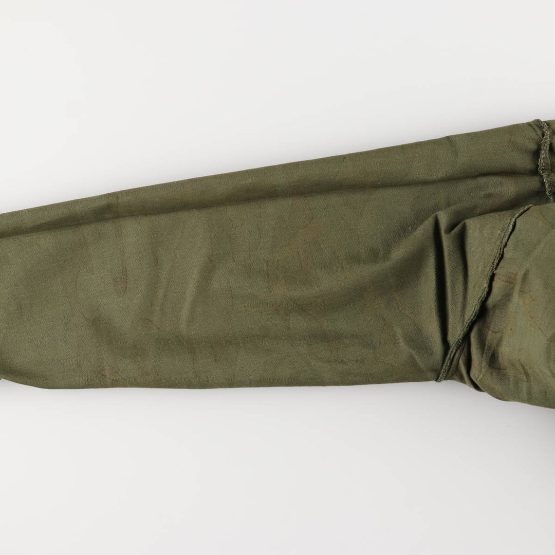 Vintage 1970'S SAFTBAK Camouflage Pattern Hunting Jacket, Men's Size L cotton Khaki type Vintage Second Hand