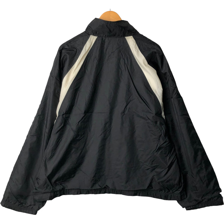 00s~ Reebok Windbreaker Men's XL size unclear black type Vintage Second Hand