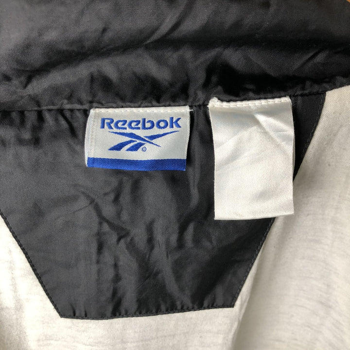 00s~ Reebok Windbreaker Men's XL size unclear black type Vintage Second Hand