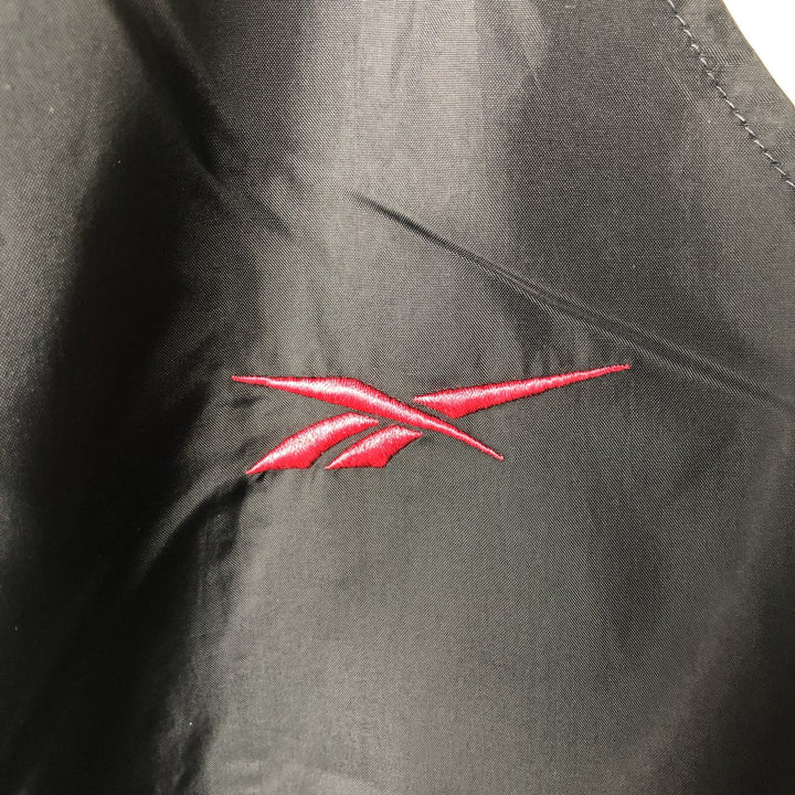 00s~ Reebok Windbreaker Men's XL size unclear black type Vintage Second Hand