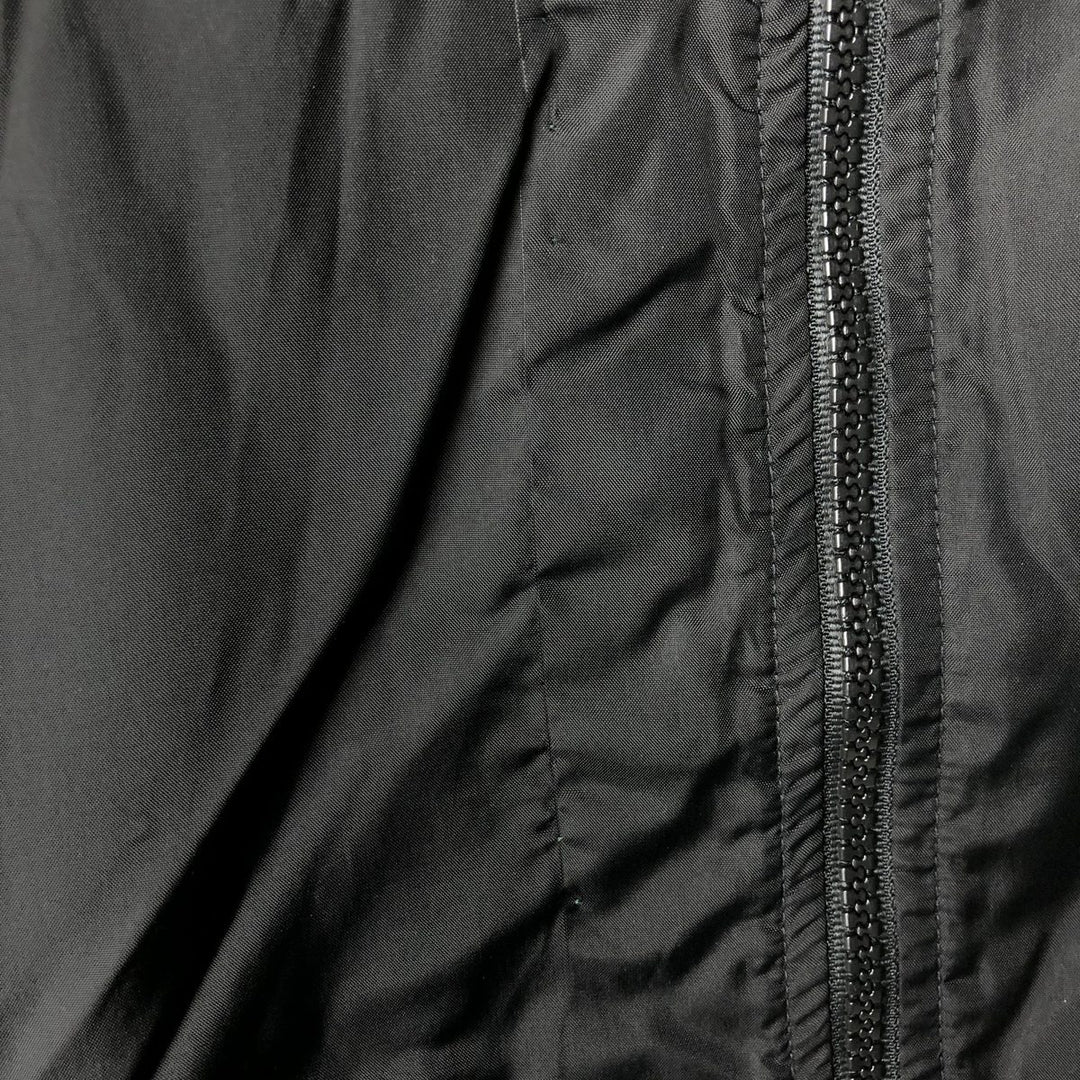 00s~ Reebok Windbreaker Men's XL size unclear black type Vintage Second Hand