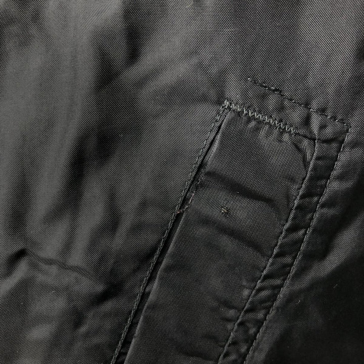 00s~ Reebok Windbreaker Men's XL size unclear black type Vintage Second Hand