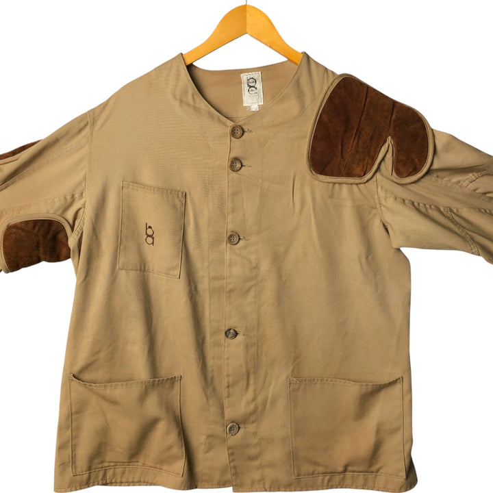 1980'S Bob Allen Shooting Jacket, Men's XL unclear Beige type Vintage Second Hand