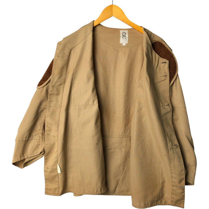 1980'S Bob Allen Shooting Jacket, Men's XL unclear Beige type Vintage Second Hand