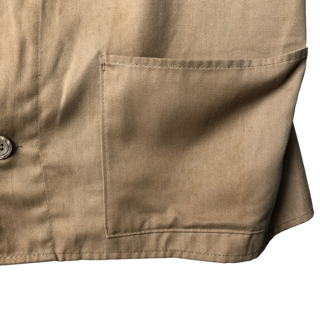 1980'S Bob Allen Shooting Jacket, Men's XL unclear Beige type Vintage Second Hand