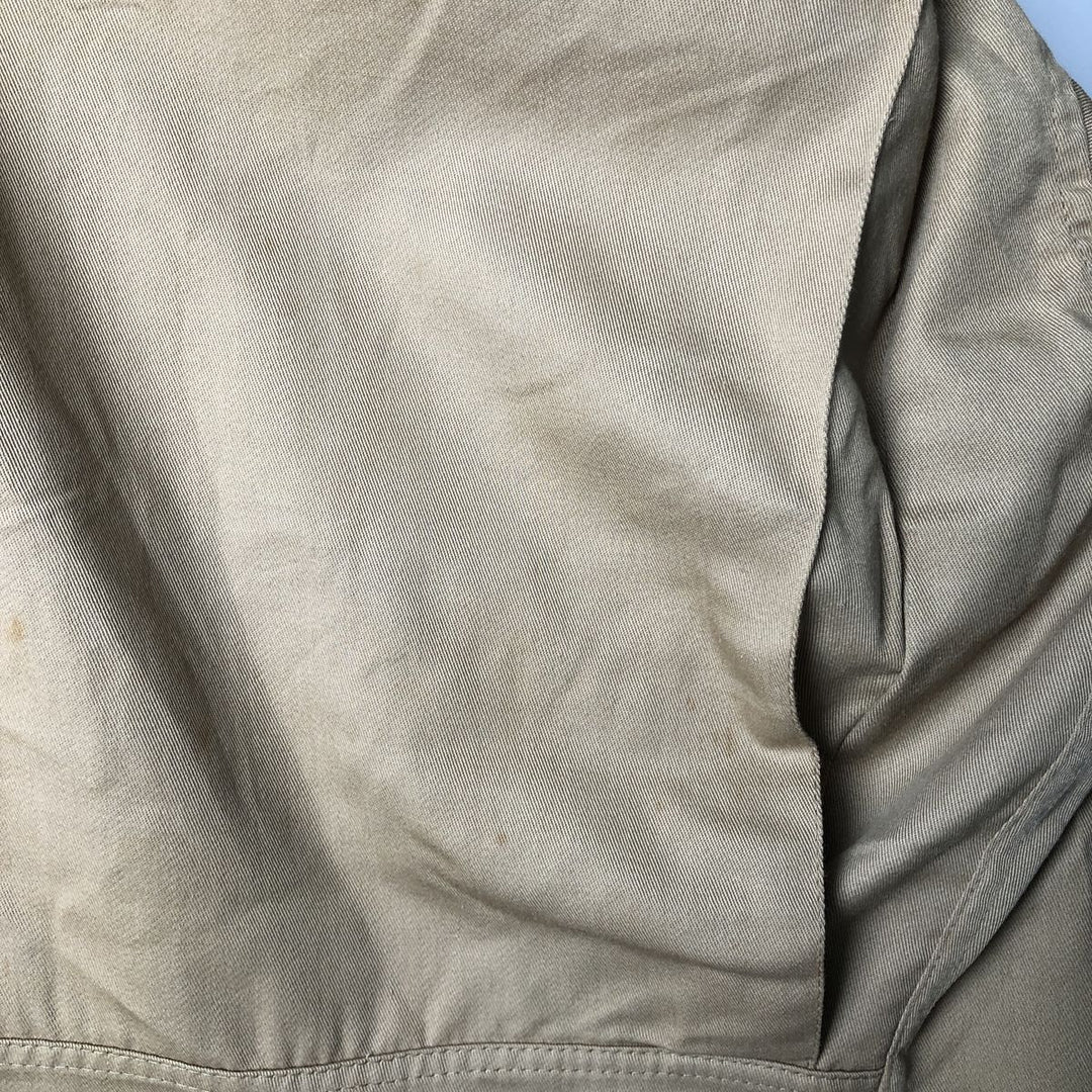 1980'S Bob Allen Shooting Jacket, Men's XL unclear Beige type Vintage Second Hand