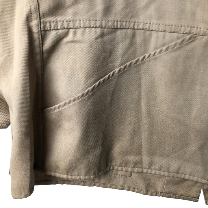 1980'S Bob Allen Shooting Jacket, Men's XL unclear Beige type Vintage Second Hand