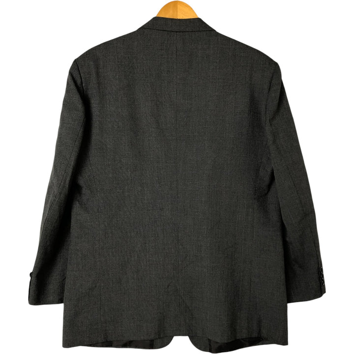 Hugo Boss Glen Check Houndstooth Pattern Tailored Jacket, Men's Size L unclear gray type Vintage Second Hand