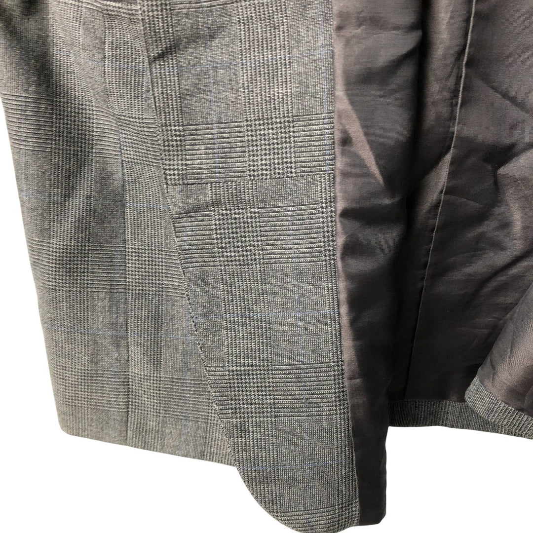 Hugo Boss Glen Check Houndstooth Pattern Tailored Jacket, Men's Size L unclear gray type Vintage Second Hand