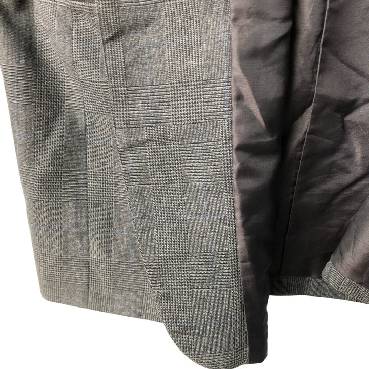 Hugo Boss Glen Check Houndstooth Pattern Tailored Jacket, Men's Size L unclear gray type Vintage Second Hand