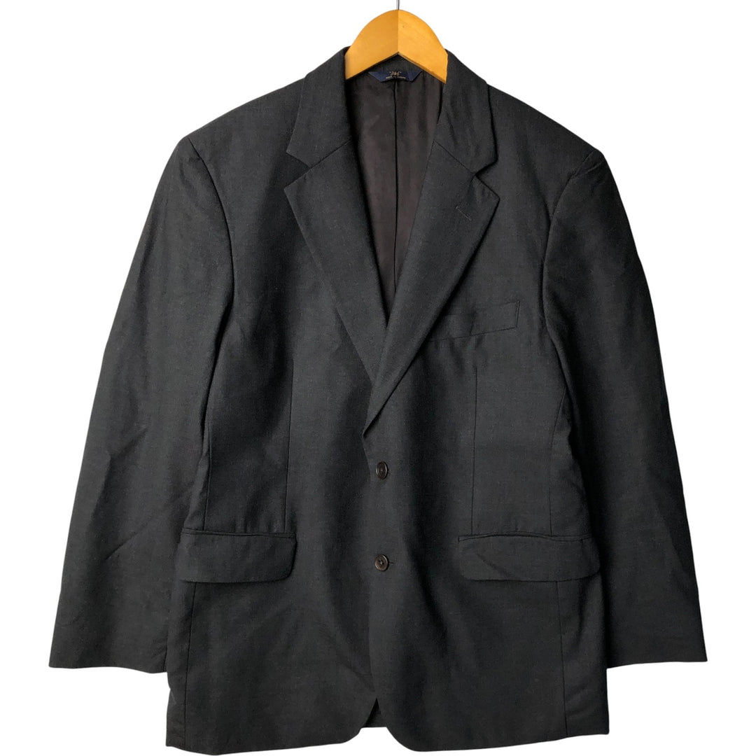 Brooks Brothers 346 Wool Tailored Jacket, Men's Size Medium wool Charcoal Vintage Second Hand