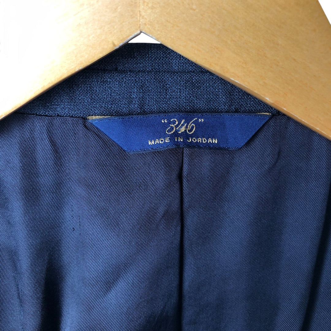 Brooks Brothers 346 Wool Tailored Jacket, Men's Size Medium wool Charcoal Vintage Second Hand