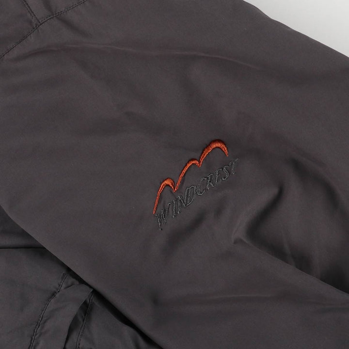 90s-00'S Cabela's Windcrest V-neck warm-up pullover, men's size XL polyester gray type Vintage Second Hand