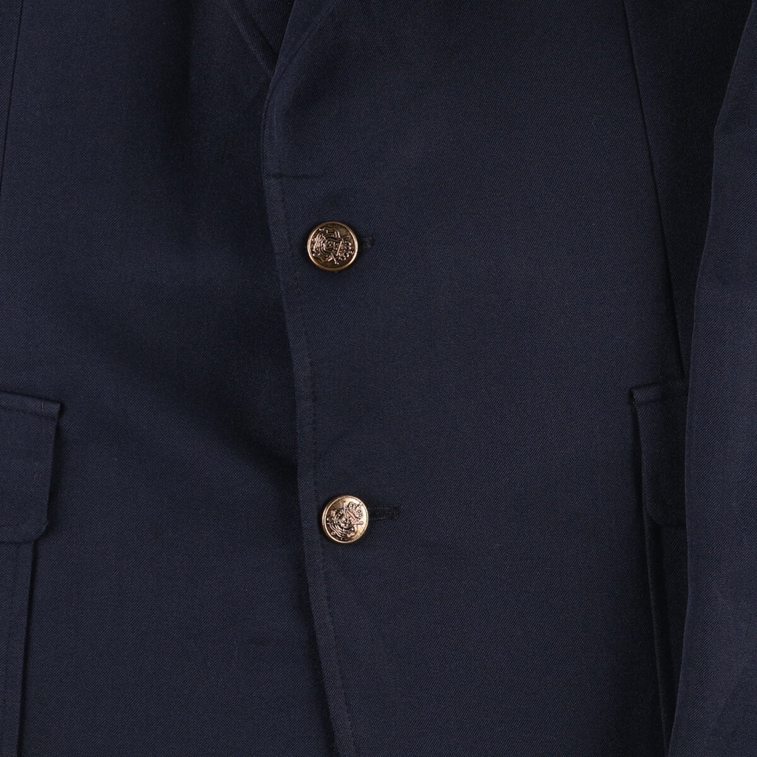Vintage 1970'S Haggar Navy Blazer, Tailored Jacket, Men's Size L unclear navy blue type Vintage Second Hand