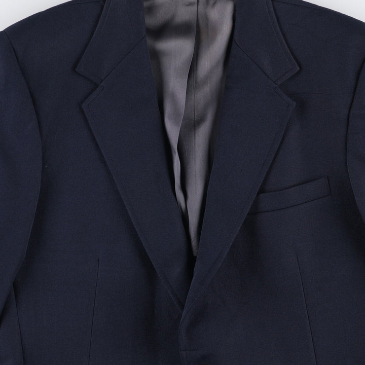 Vintage 1970'S Haggar Navy Blazer, Tailored Jacket, Men's Size L unclear navy blue type Vintage Second Hand