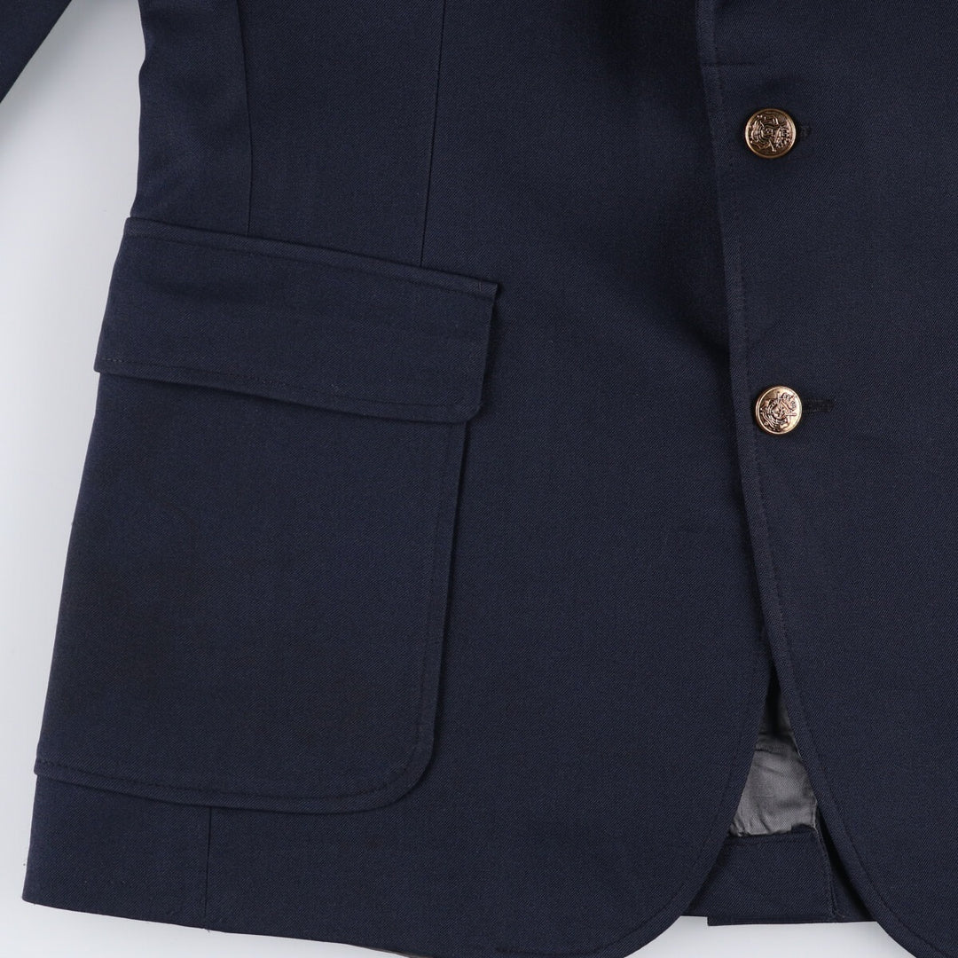 Vintage 1970'S Haggar Navy Blazer, Tailored Jacket, Men's Size L unclear navy blue type Vintage Second Hand
