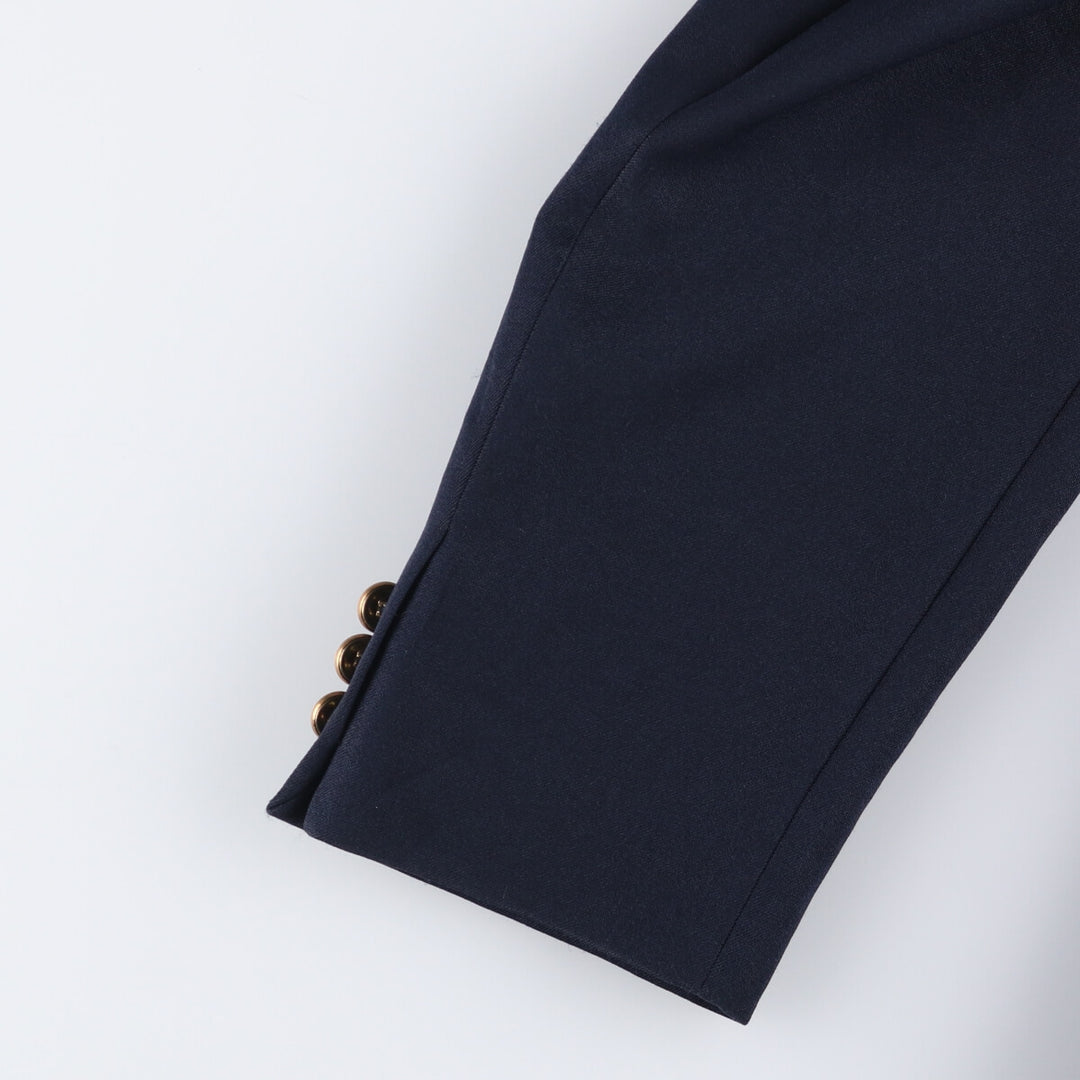 Vintage 1970'S Haggar Navy Blazer, Tailored Jacket, Men's Size L unclear navy blue type Vintage Second Hand