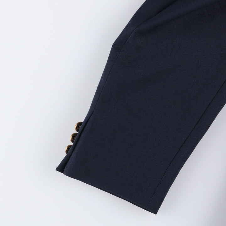 Vintage 1970'S Haggar Navy Blazer, Tailored Jacket, Men's Size L unclear navy blue type Vintage Second Hand