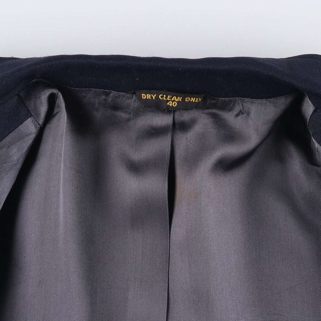 Vintage 1970'S Haggar Navy Blazer, Tailored Jacket, Men's Size L unclear navy blue type Vintage Second Hand