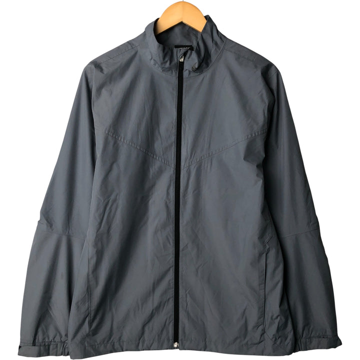 Nike Golf Storm-Fit Windbreaker, Men's Size Medium polyester gray type Vintage Second Hand