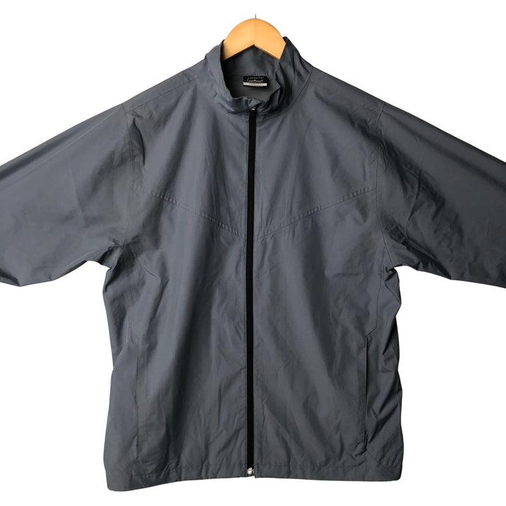 Nike Golf Storm-Fit Windbreaker, Men's Size Medium polyester gray type Vintage Second Hand