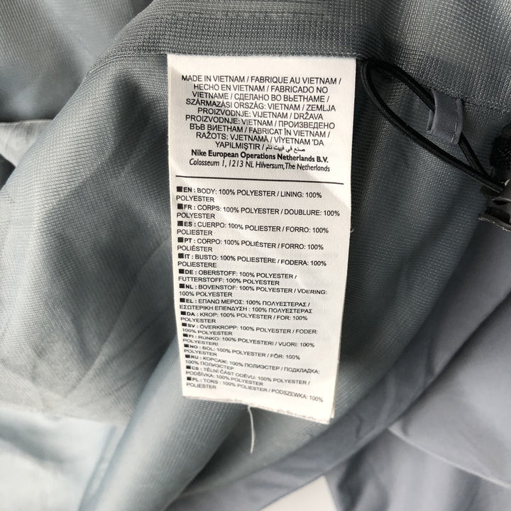 Nike Golf Storm-Fit Windbreaker, Men's Size Medium polyester gray type Vintage Second Hand
