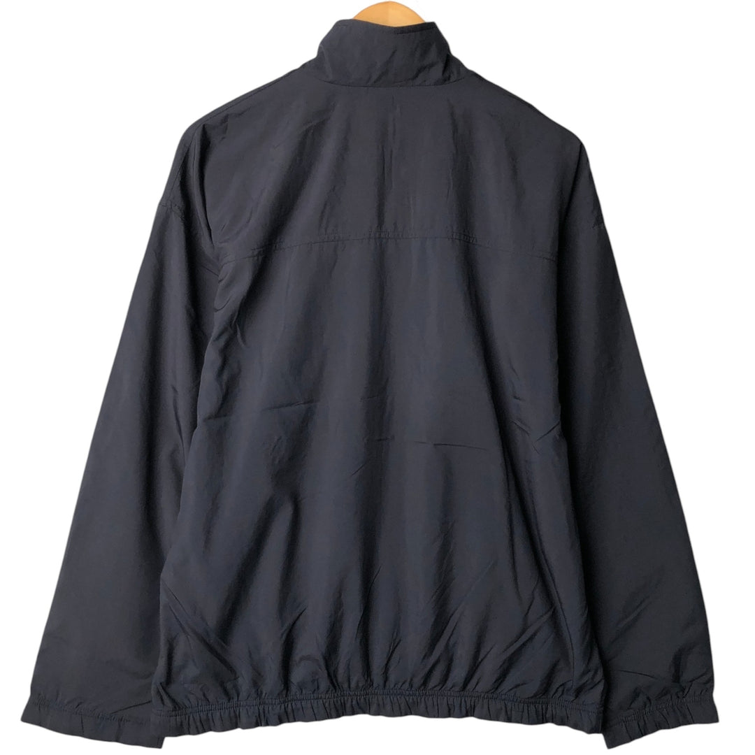00'S adidas windbreaker, men's size M polyester navy blue type Vintage Second Hand