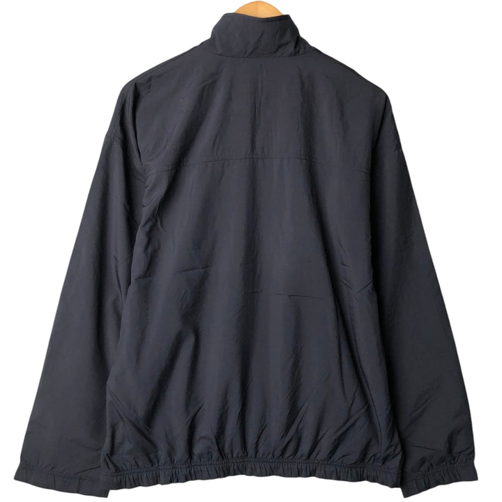 00'S adidas windbreaker, men's size M polyester navy blue type Vintage Second Hand