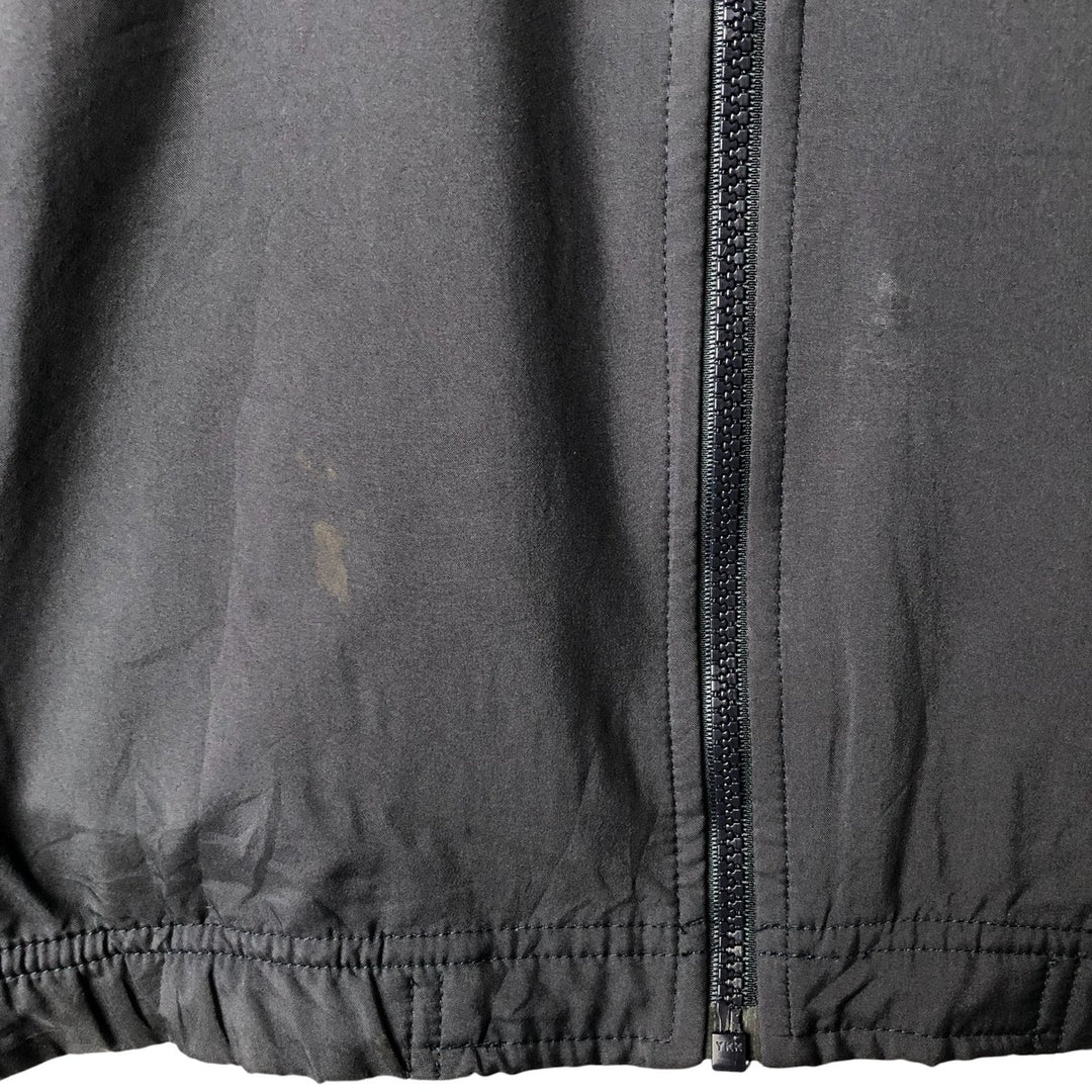 00'S adidas windbreaker, men's size M polyester navy blue type Vintage Second Hand