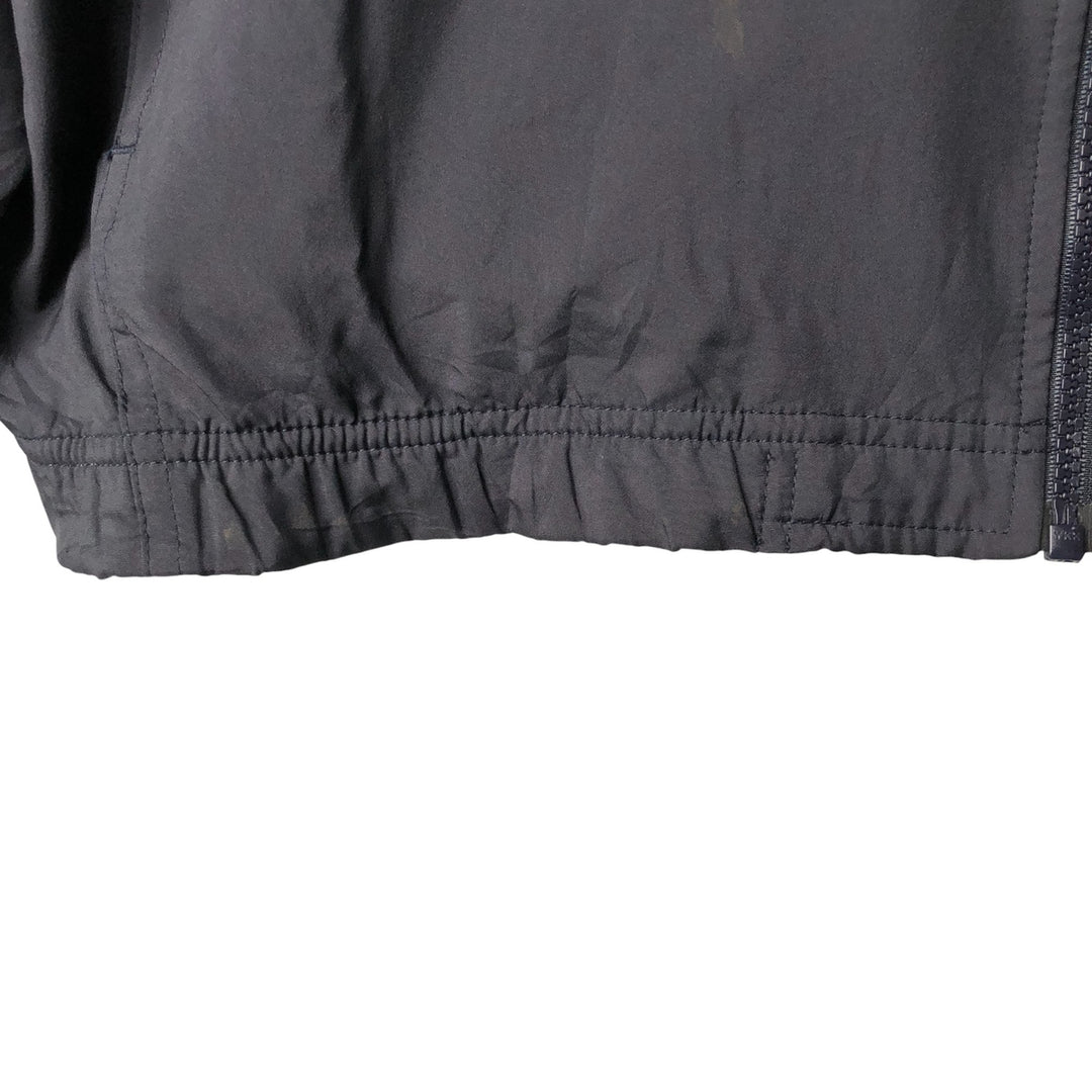 00'S adidas windbreaker, men's size M polyester navy blue type Vintage Second Hand