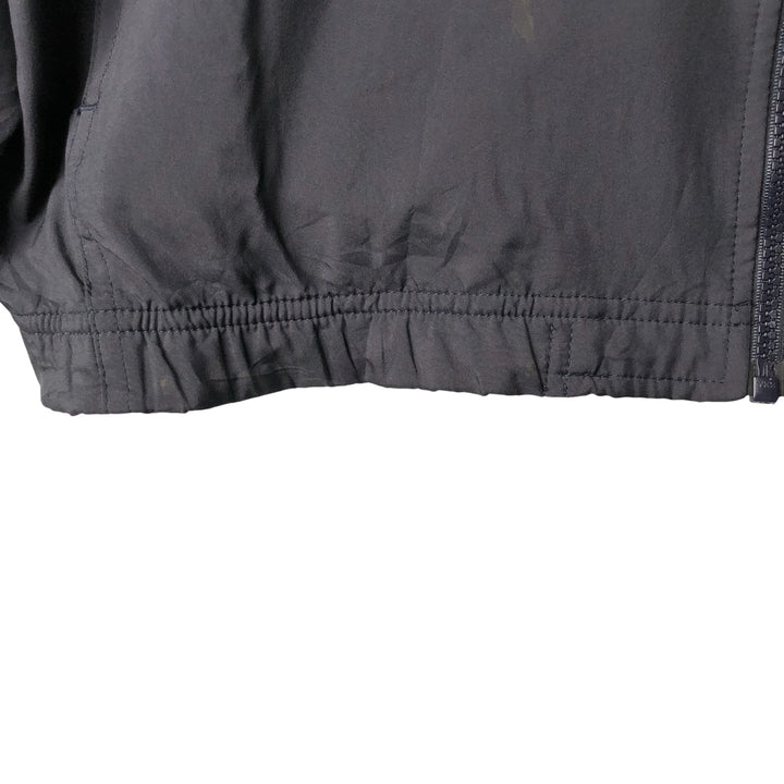 00'S adidas windbreaker, men's size M polyester navy blue type Vintage Second Hand