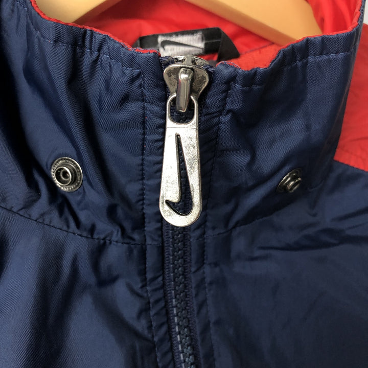 90'S Nike NIKE Back Logo Nylon Jacket, Men's Size Medium Nylon navy blue type Vintage Second Hand
