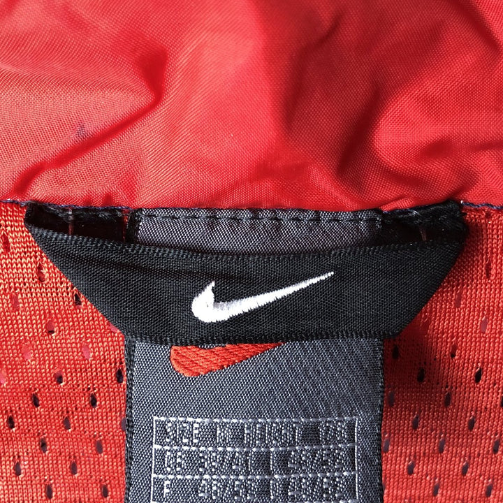 90'S Nike NIKE Back Logo Nylon Jacket, Men's Size Medium Nylon navy blue type Vintage Second Hand