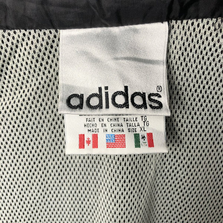 Vintage 80s-90'S adidas Coors Light nylon jacket, men's size XL Nylon black type Vintage Second Hand