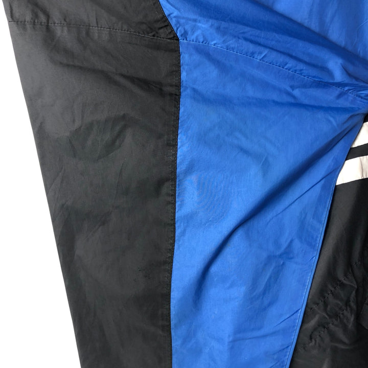 Vintage 1980'S Adidas nylon jacket with back logo, size M, men's Nylon blue type Vintage Second Hand
