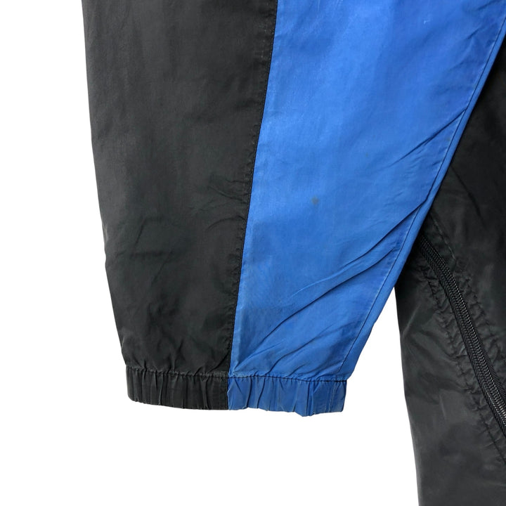 Vintage 1980'S Adidas nylon jacket with back logo, size M, men's Nylon blue type Vintage Second Hand