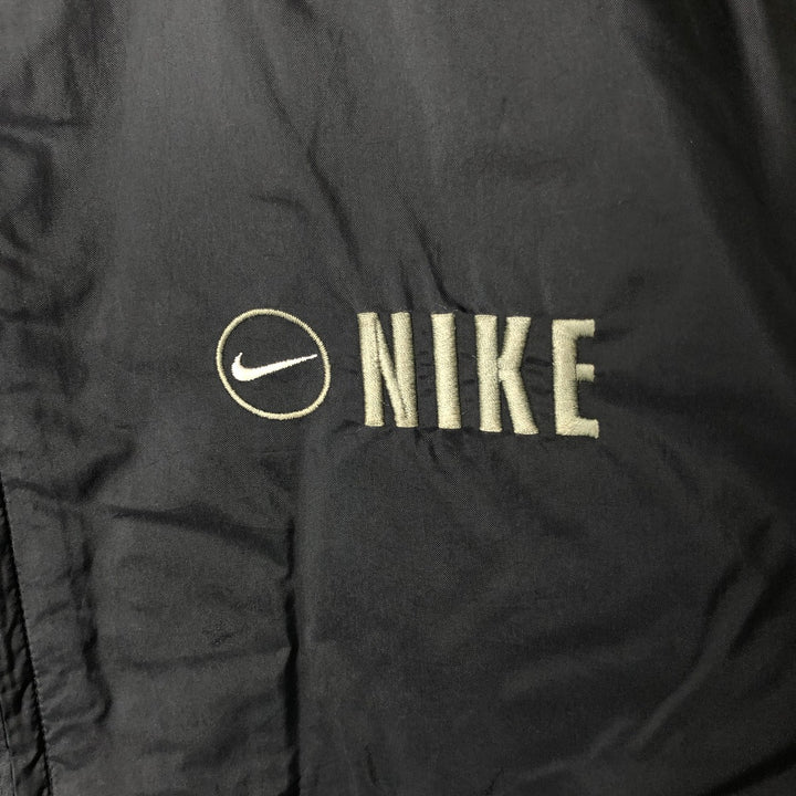 90'S Nike Anorak Jacket, Men's Medium, Vintage Nylon black type Vintage Second Hand