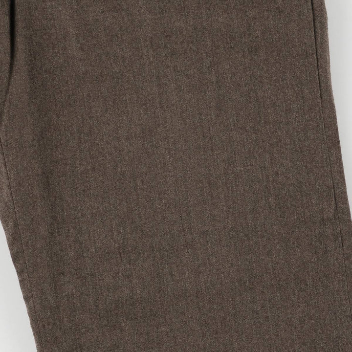 KINGSRIDGE Men's Slacks, Size W35 unclear brown type Vintage Second Hand