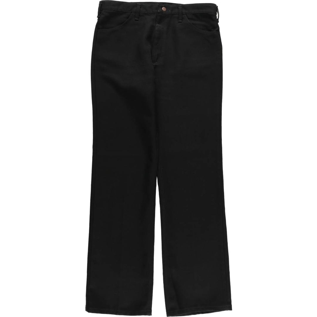 Vintage 1980'S Wrangler Dress Jeans, Slacks, Made in USA, Men's Size W36 unclear black type Vintage Second Hand