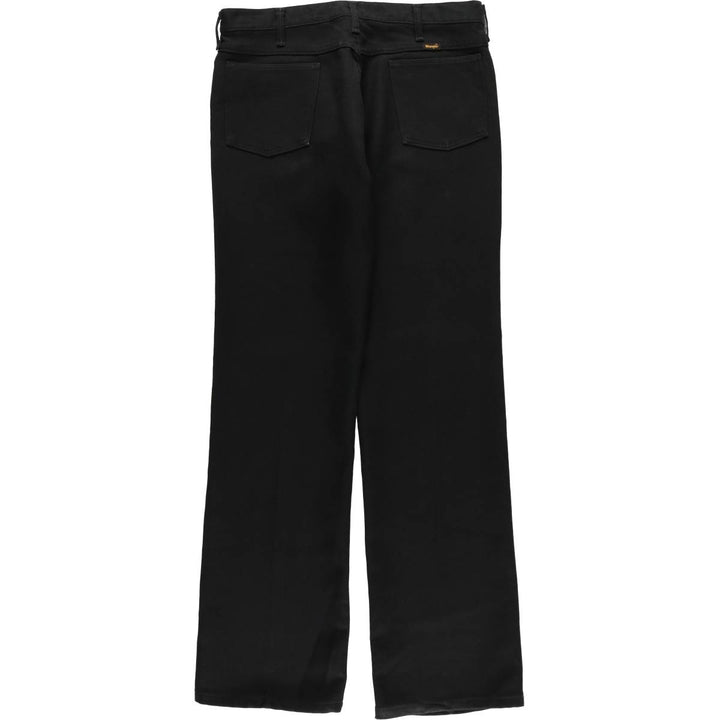 Vintage 1980'S Wrangler Dress Jeans, Slacks, Made in USA, Men's Size W36 unclear black type Vintage Second Hand