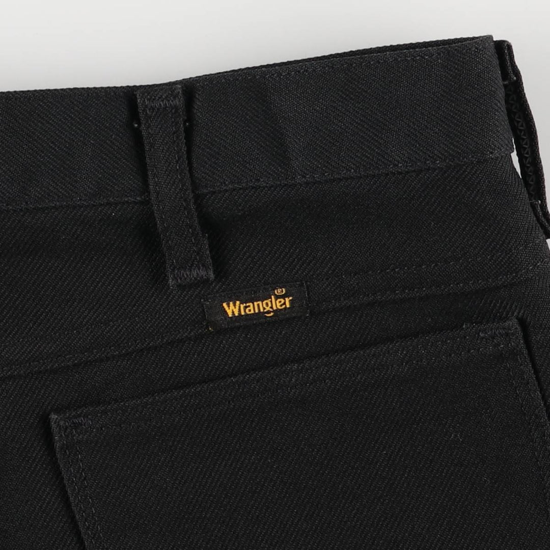 Vintage 1980'S Wrangler Dress Jeans, Slacks, Made in USA, Men's Size W36 unclear black type Vintage Second Hand