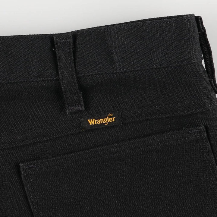 Vintage 1980'S Wrangler Dress Jeans, Slacks, Made in USA, Men's Size W36 unclear black type Vintage Second Hand
